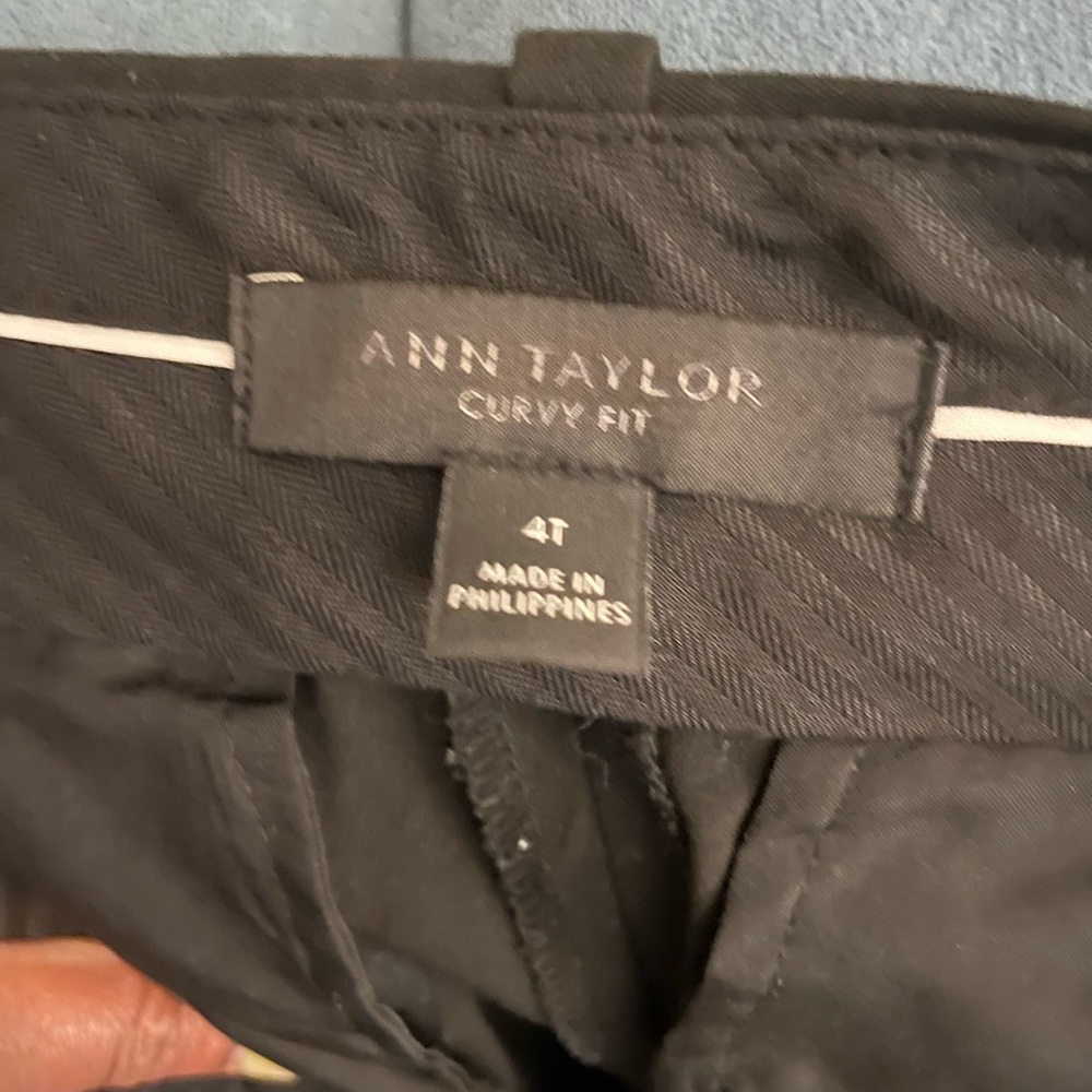 Black slacks